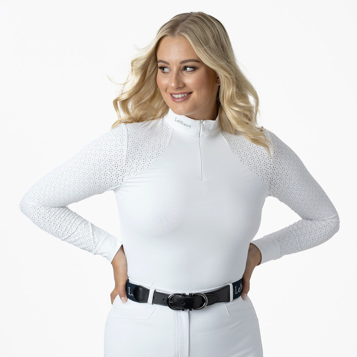 LeMieux Olivia Long Sleeve Show Shirt