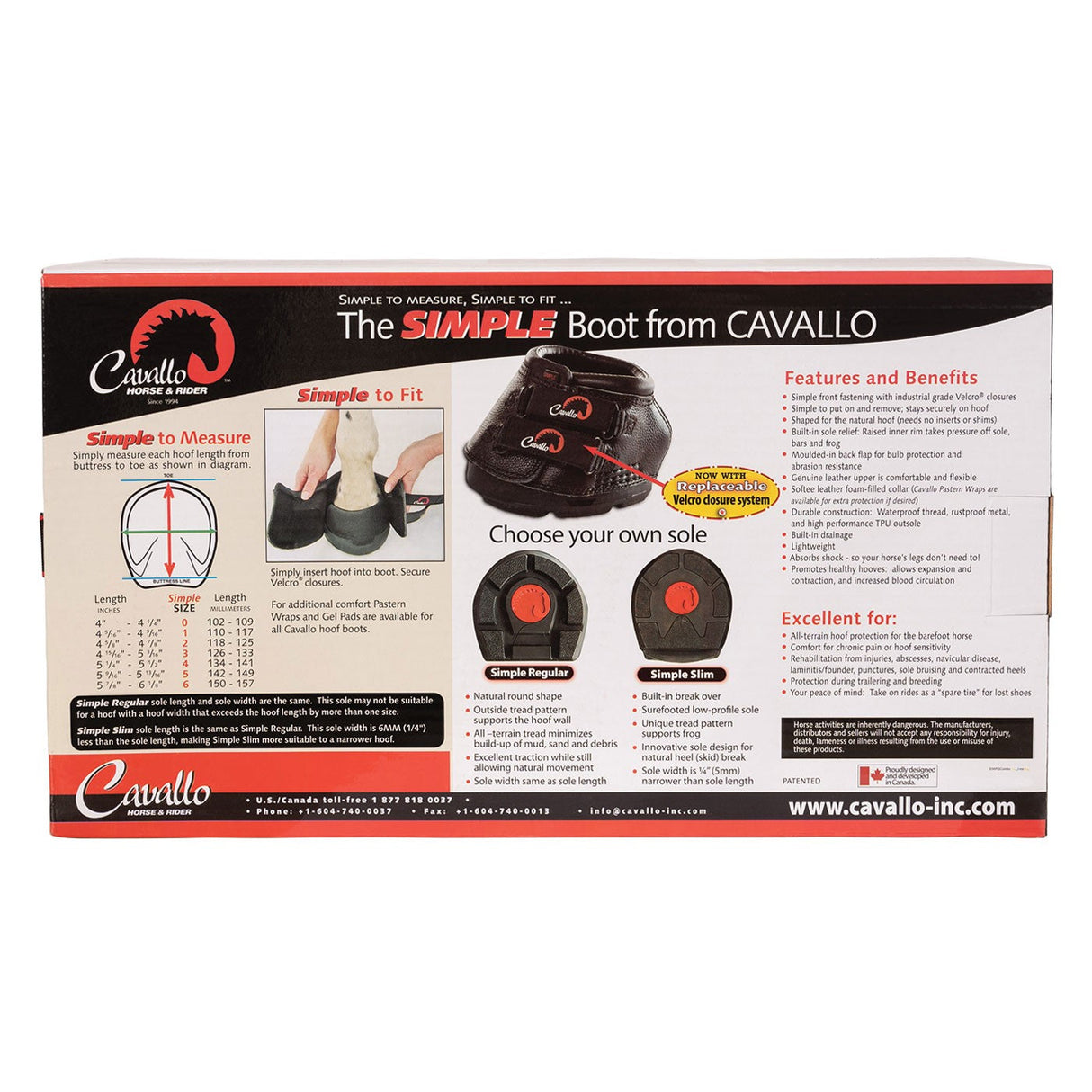 Cavallo Simple Hoof Boots