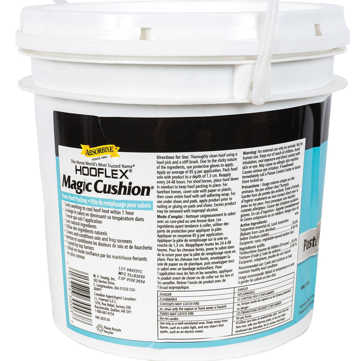 Absorbine Hooflex Magic Cushion Hoof Packing 7.9 lb.