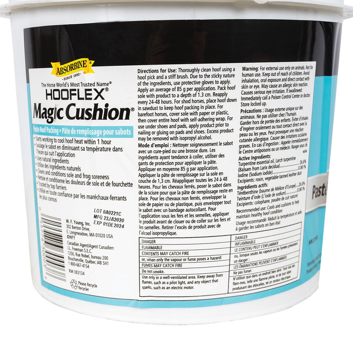 Absorbine Hooflex Magic Cushion Hoof Packing 7.9 lb.