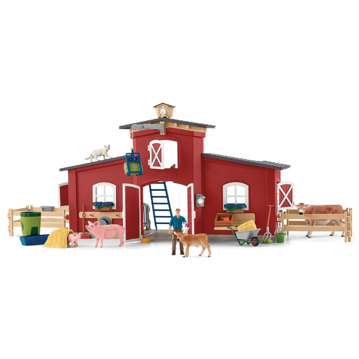 Schleich Farm World Red Barn