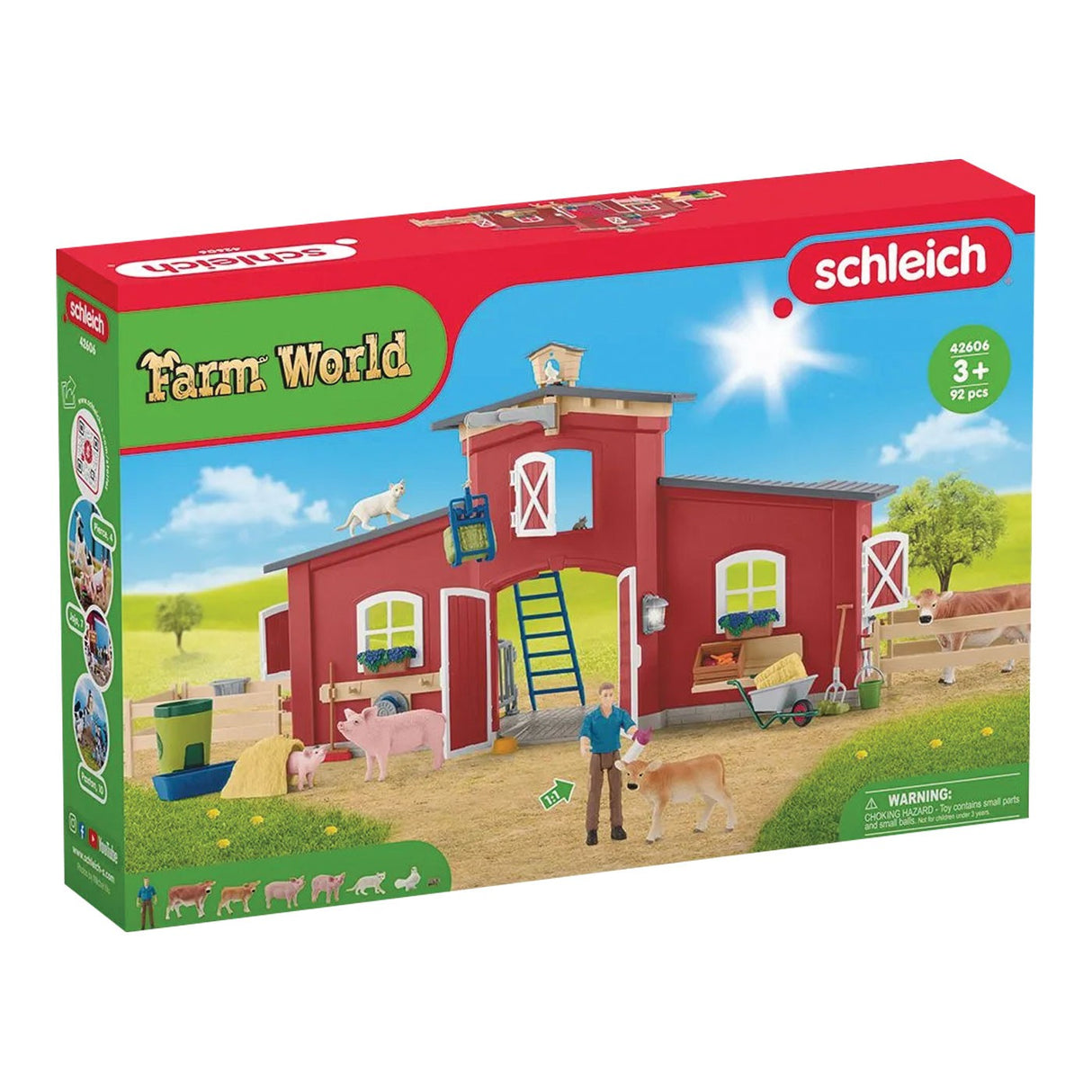 Schleich Farm World Red Barn