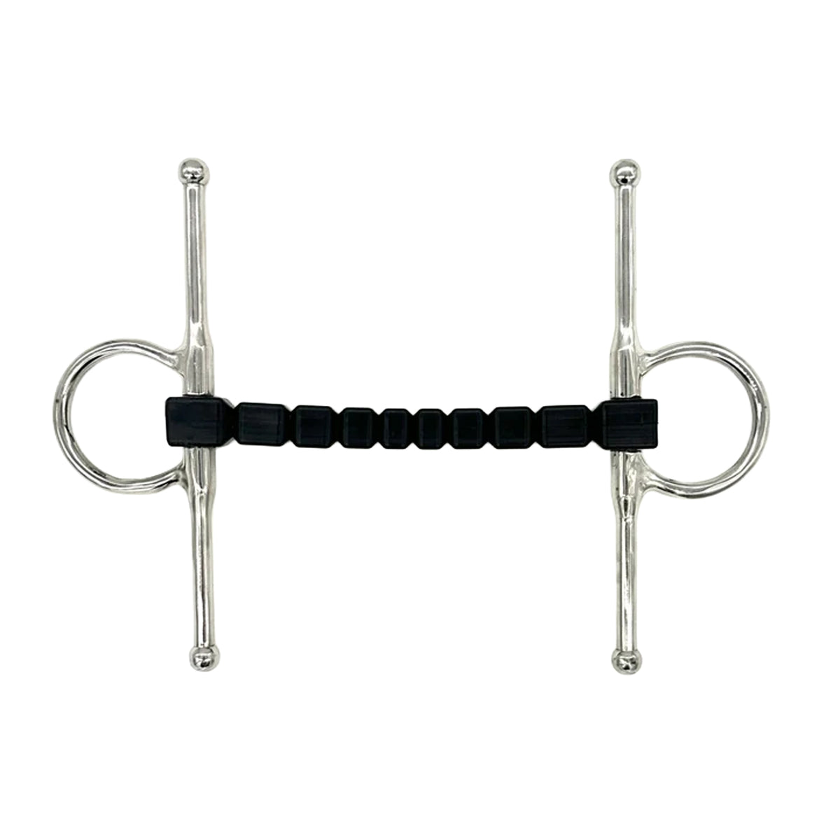 AJR Full Cheek Rubber Block Flexi Mullen Bit