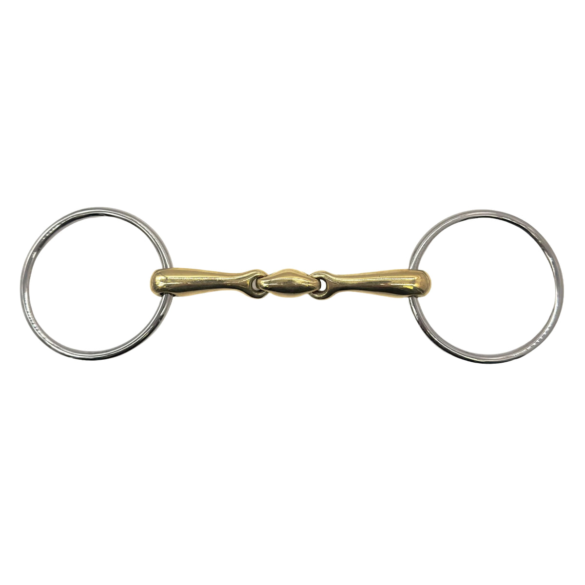 AJR Loose Ring Golden Double Jointed Bit W/ Lozenge