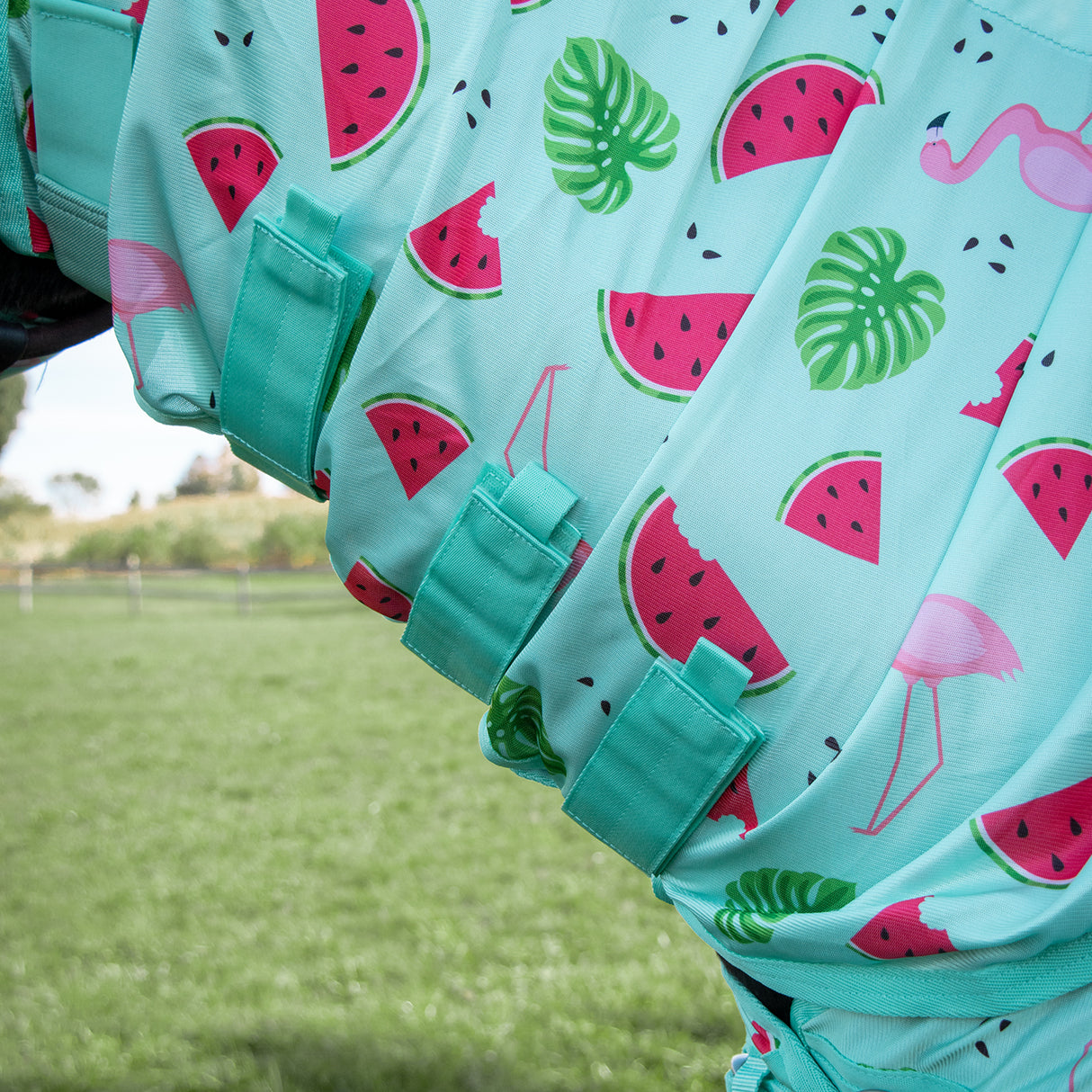 Shedrow Flamingo Breeze Extend-A-Neck Fly Sheet