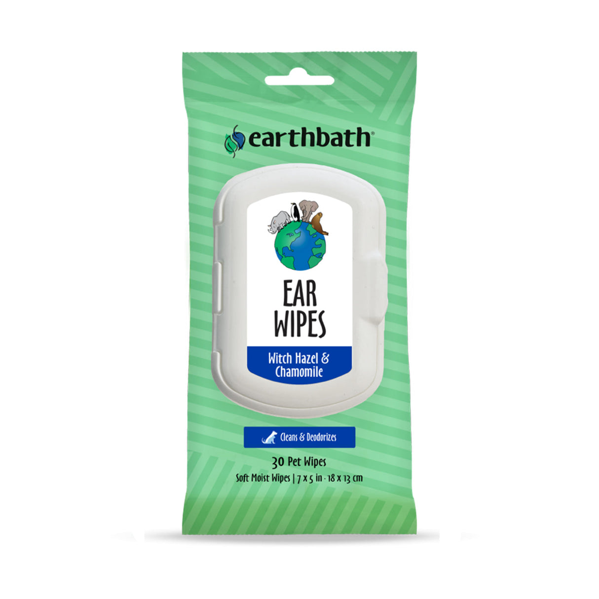 Earthbath Pet Ear Wipes - 30 Count