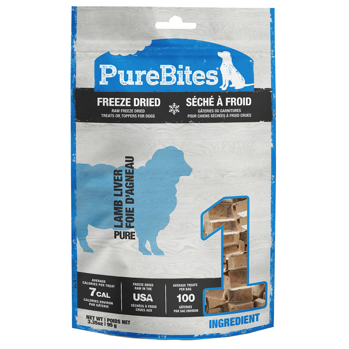 PureBites Freeze Dried Lamb 3.35 oz.