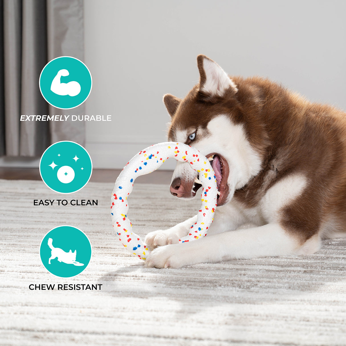 Shedrow K9 FlexiPlay Tug Ring