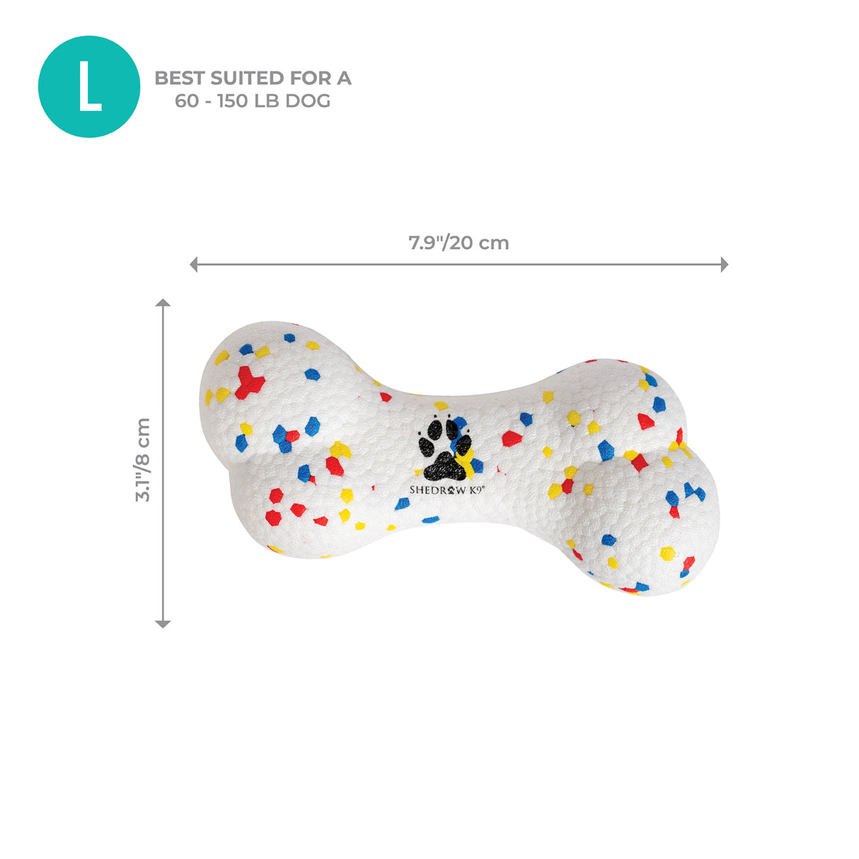 Shedrow K9 FlexiPlay Bone