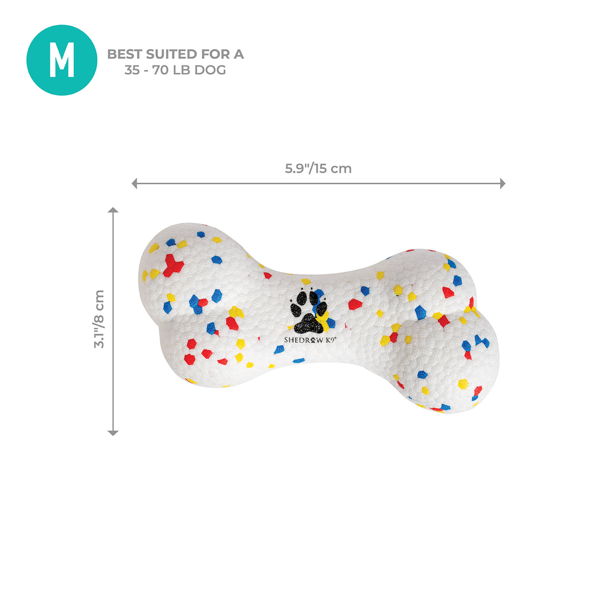 Shedrow K9 FlexiPlay Bone