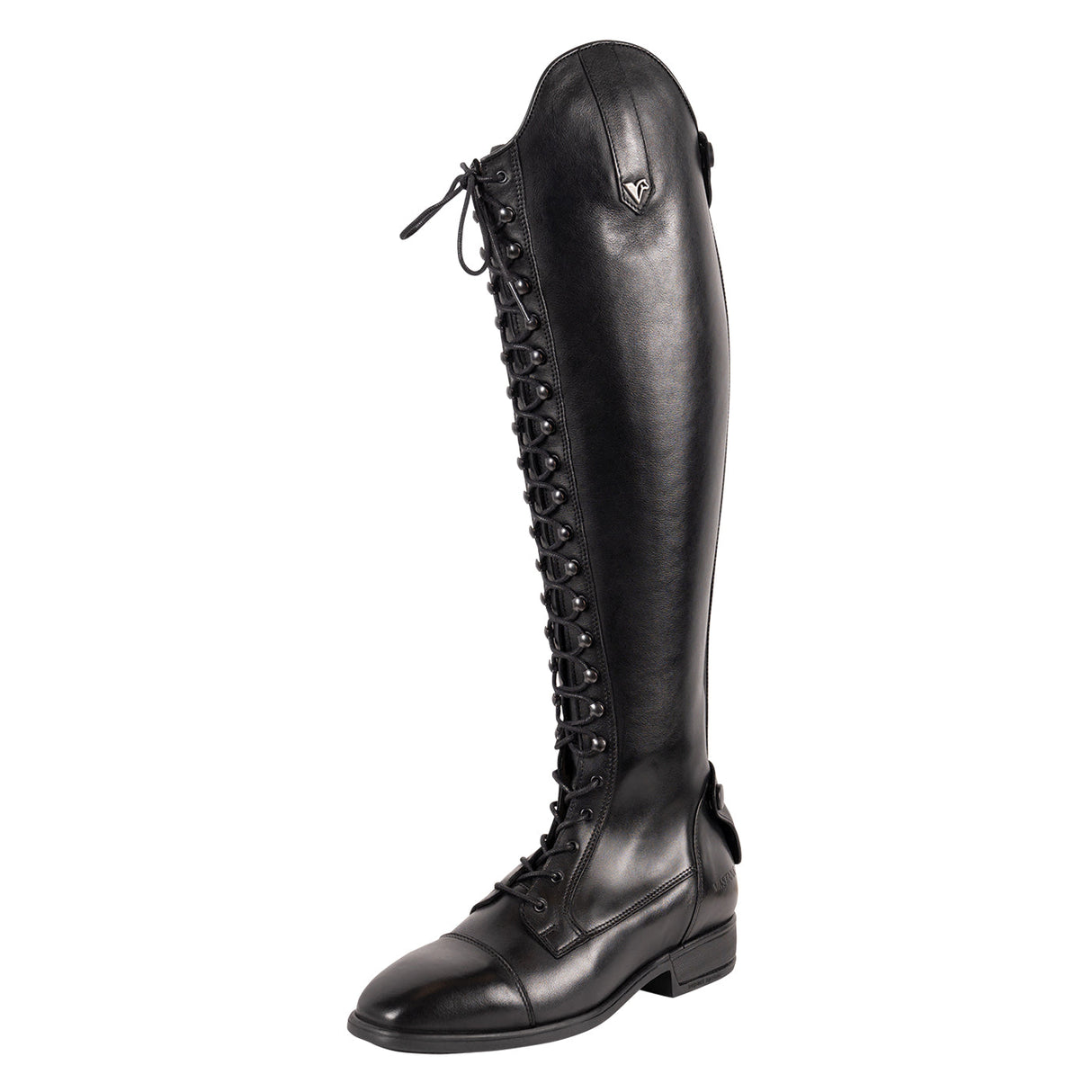 Vastana Stivali Movi Lace-up Tall Boots