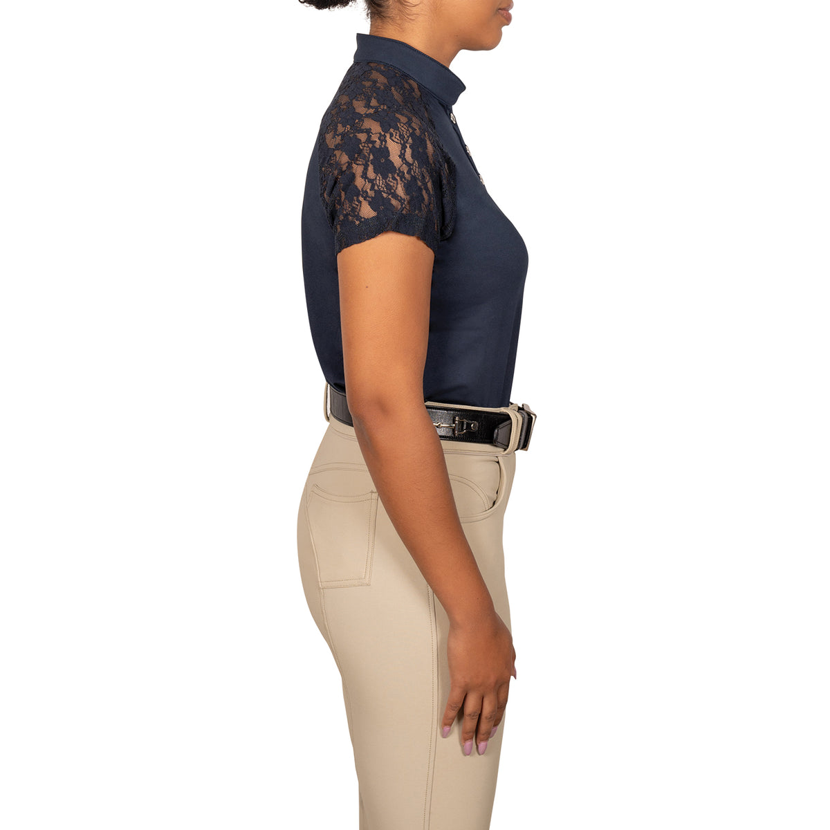 TemTeq Coco Functional Lace Trim Shirt