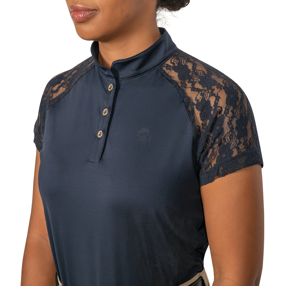 TemTeq Coco Functional Lace Trim Shirt