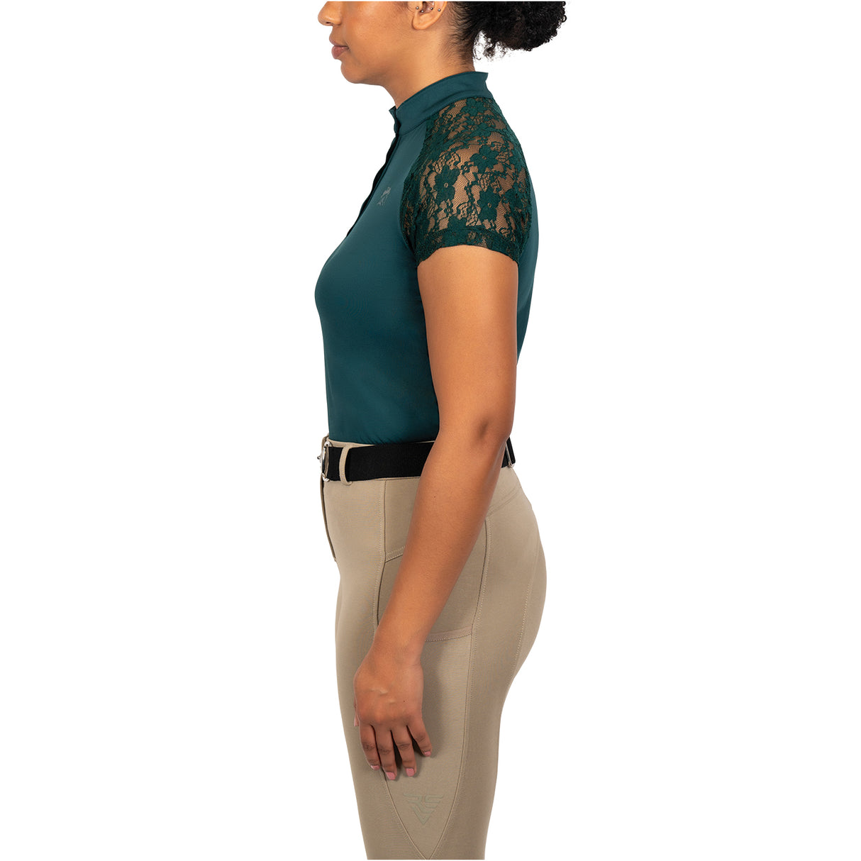 TemTeq Coco Functional Lace Trim Shirt