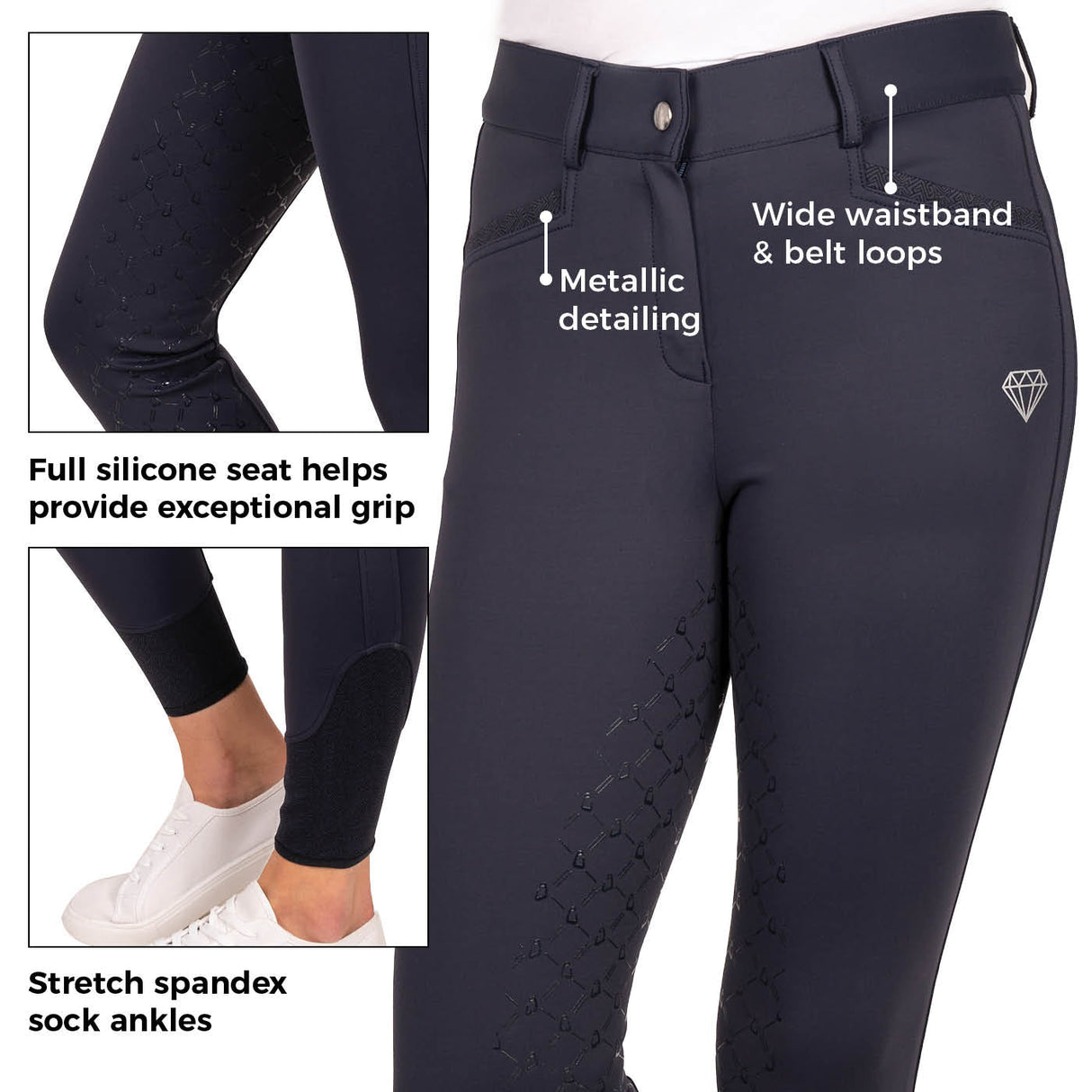 Elation Diamond Phoenix Full Seat Breech