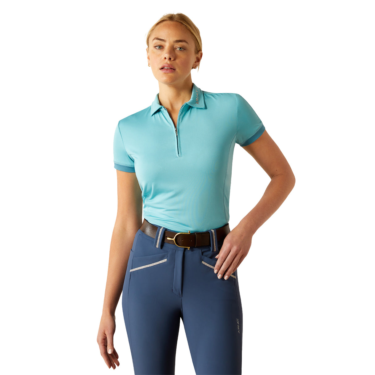 Ariat Bandera Quarter Zip Polo