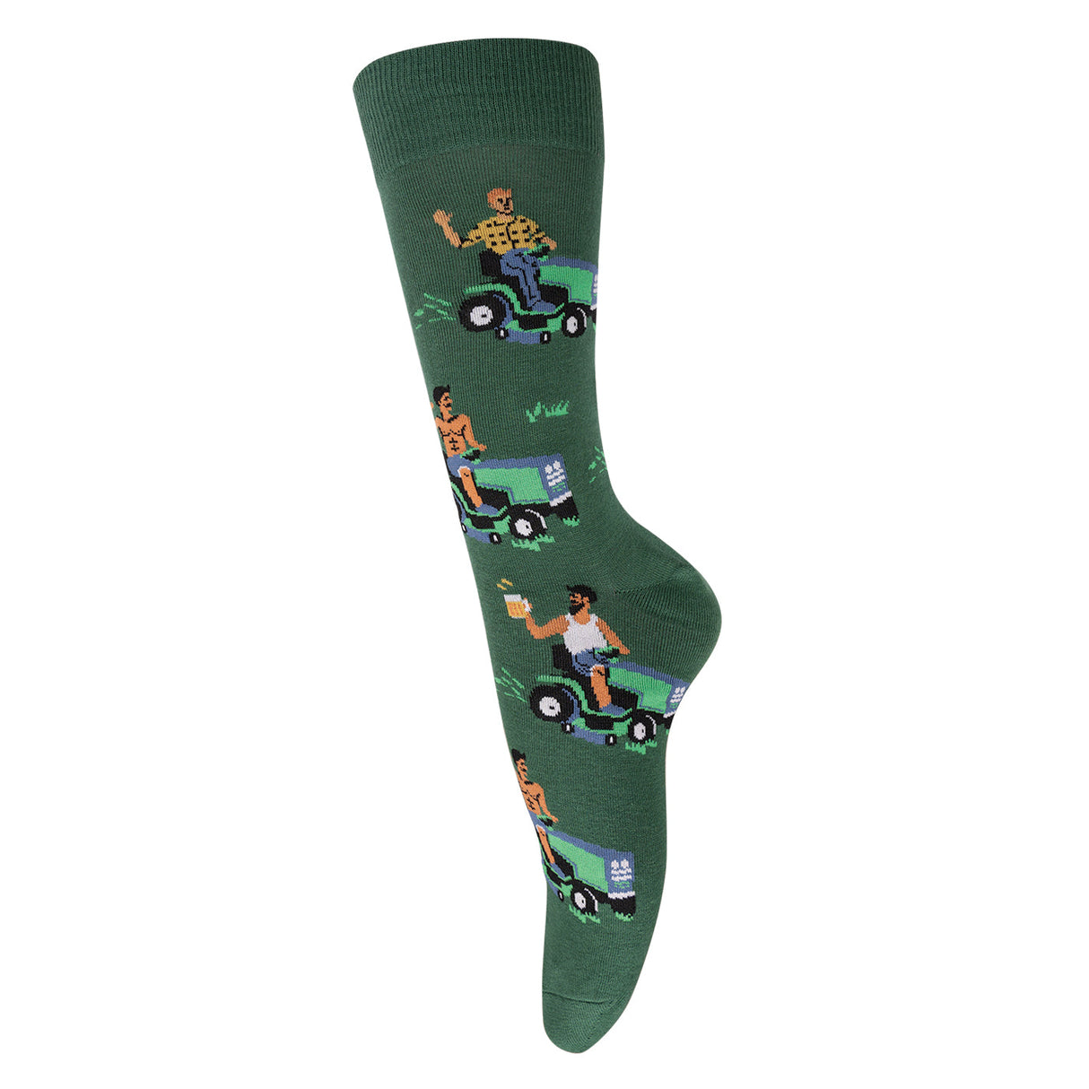 Sock It To Me My Other Car Is A Lawnmower Crew Socks - Men's