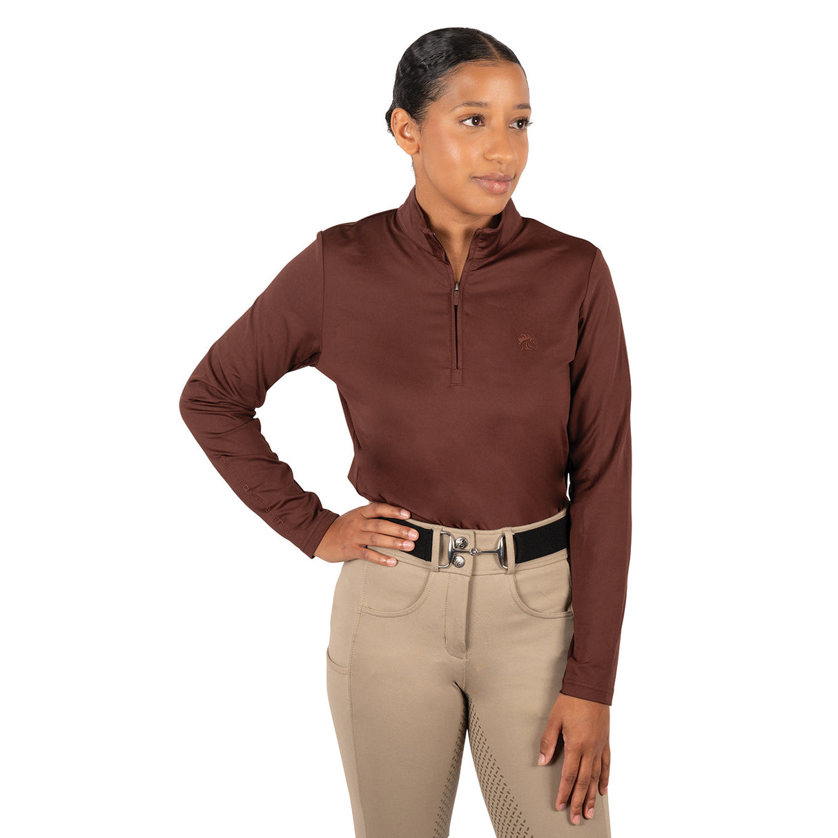 TemTeq Belize Technical Quarter Zip Top