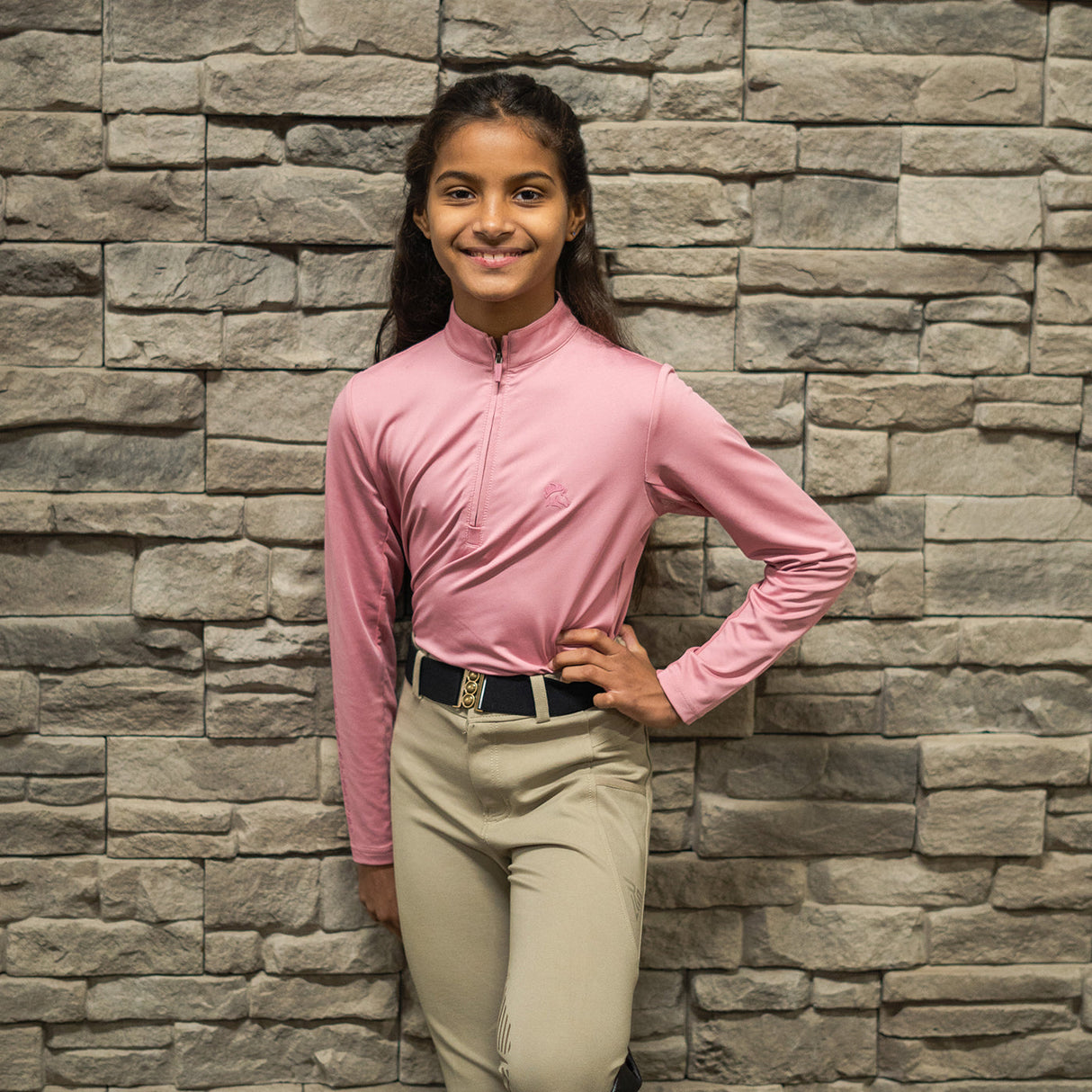 TemTeq Belize Technical Quarter Zip Top - Kids'