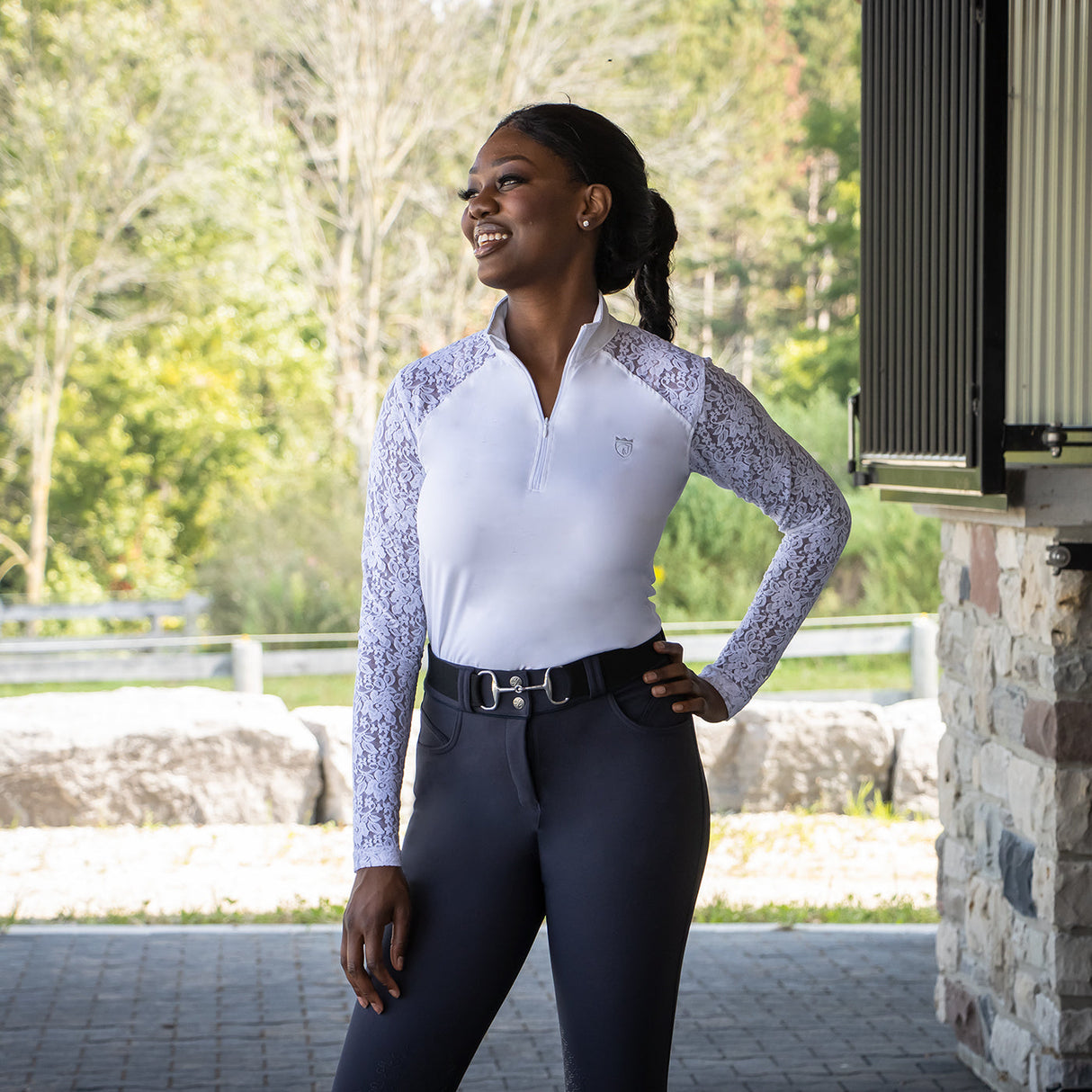 Elation Platinum Turin Long Sleeve Show Shirt