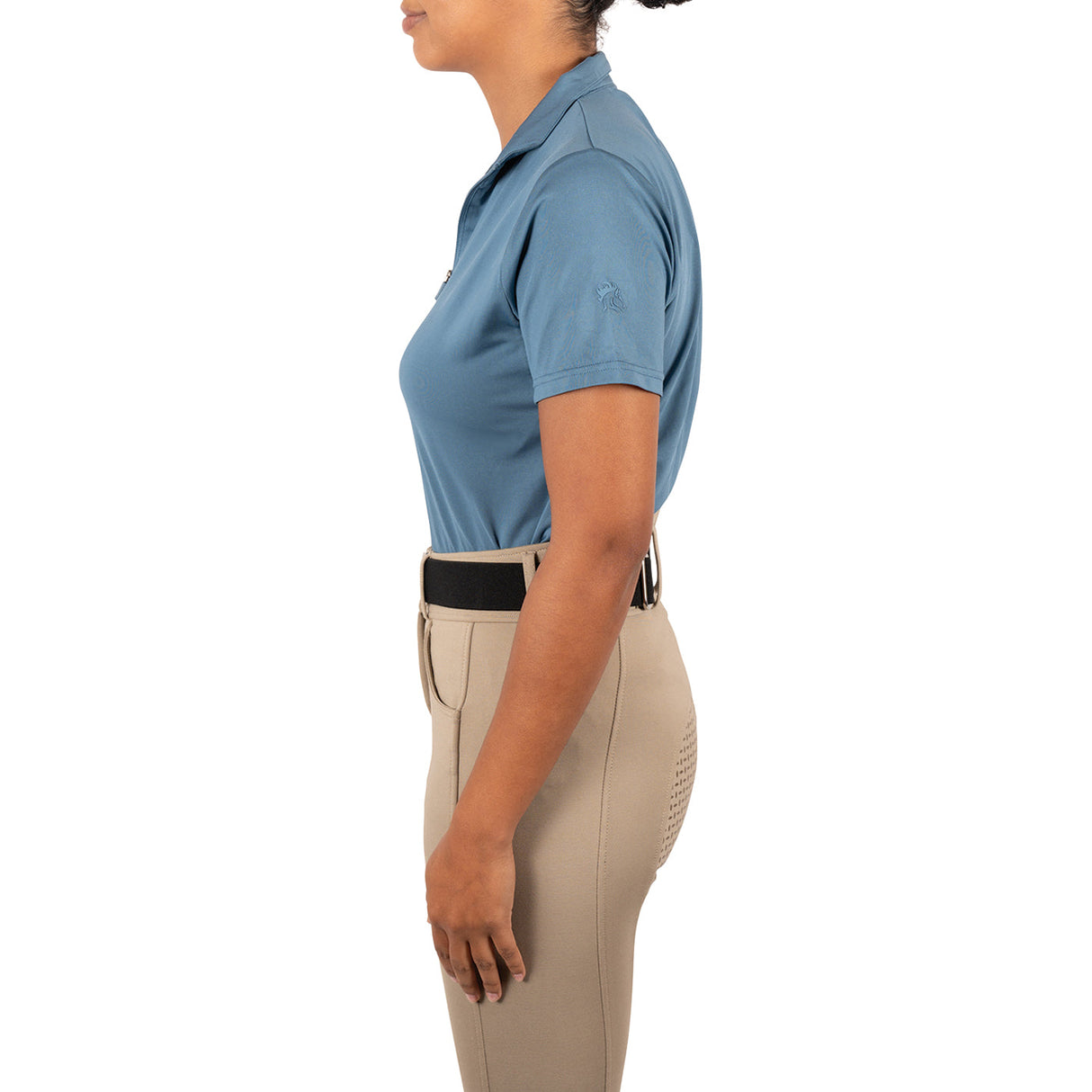 TemTeq Belize 2.0 Technical Quarter Zip Short Sleeve Top