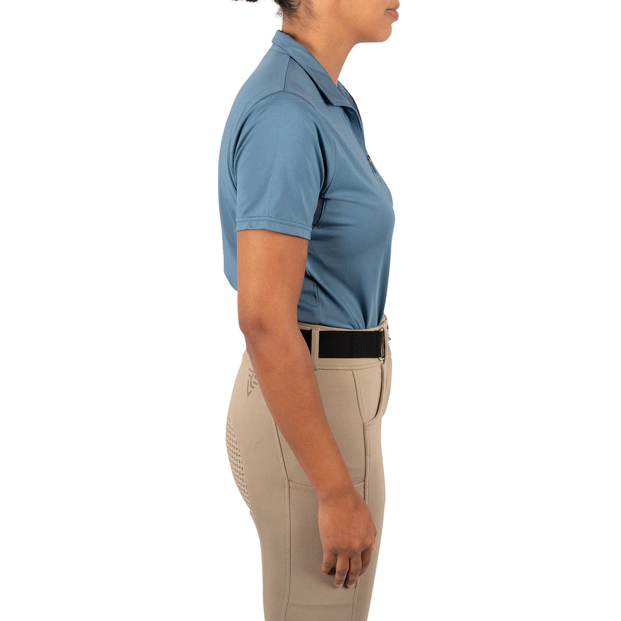 TemTeq Belize 2.0 Technical Quarter Zip Short Sleeve Top