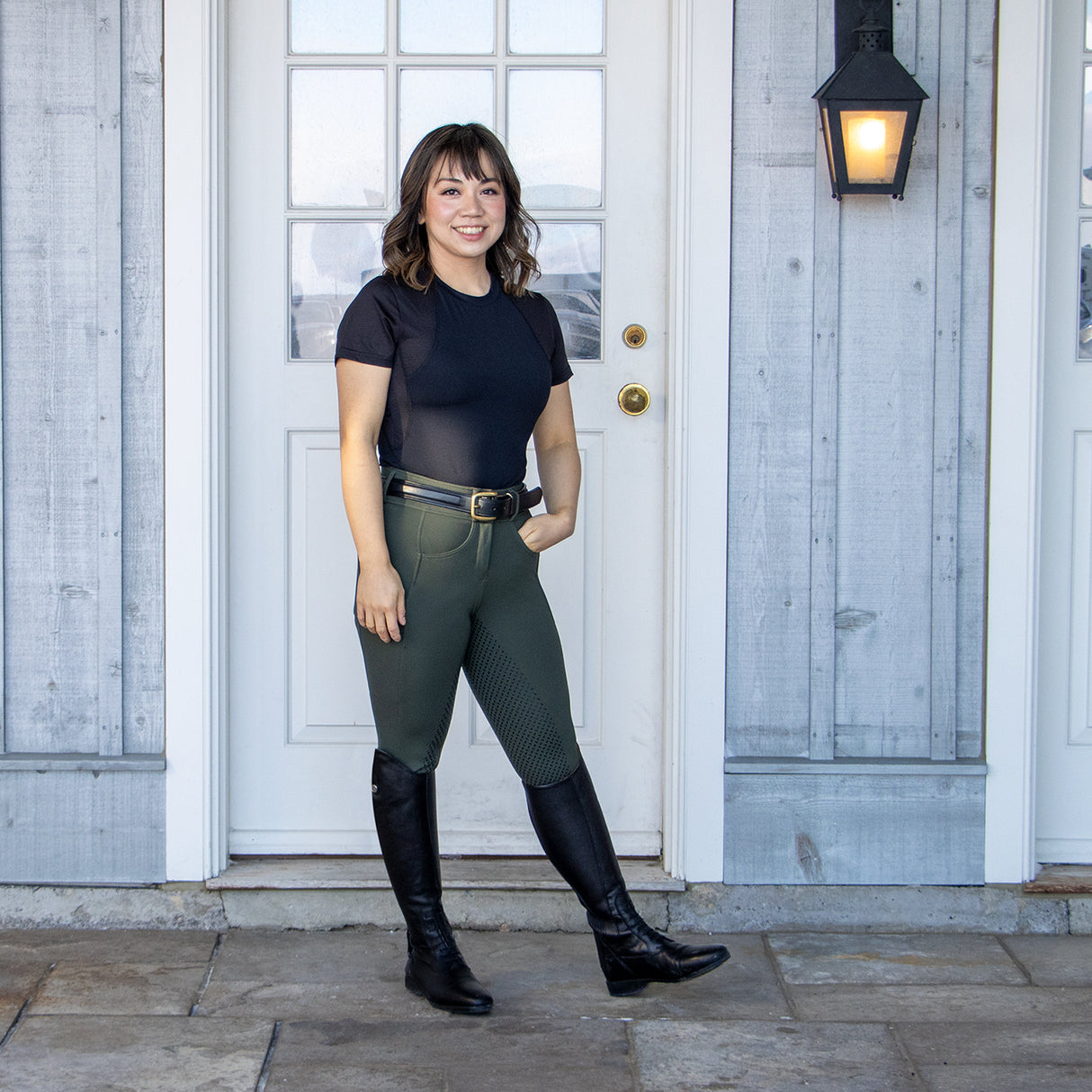 Elation Red Label Sport High Rise Full Seat Breech