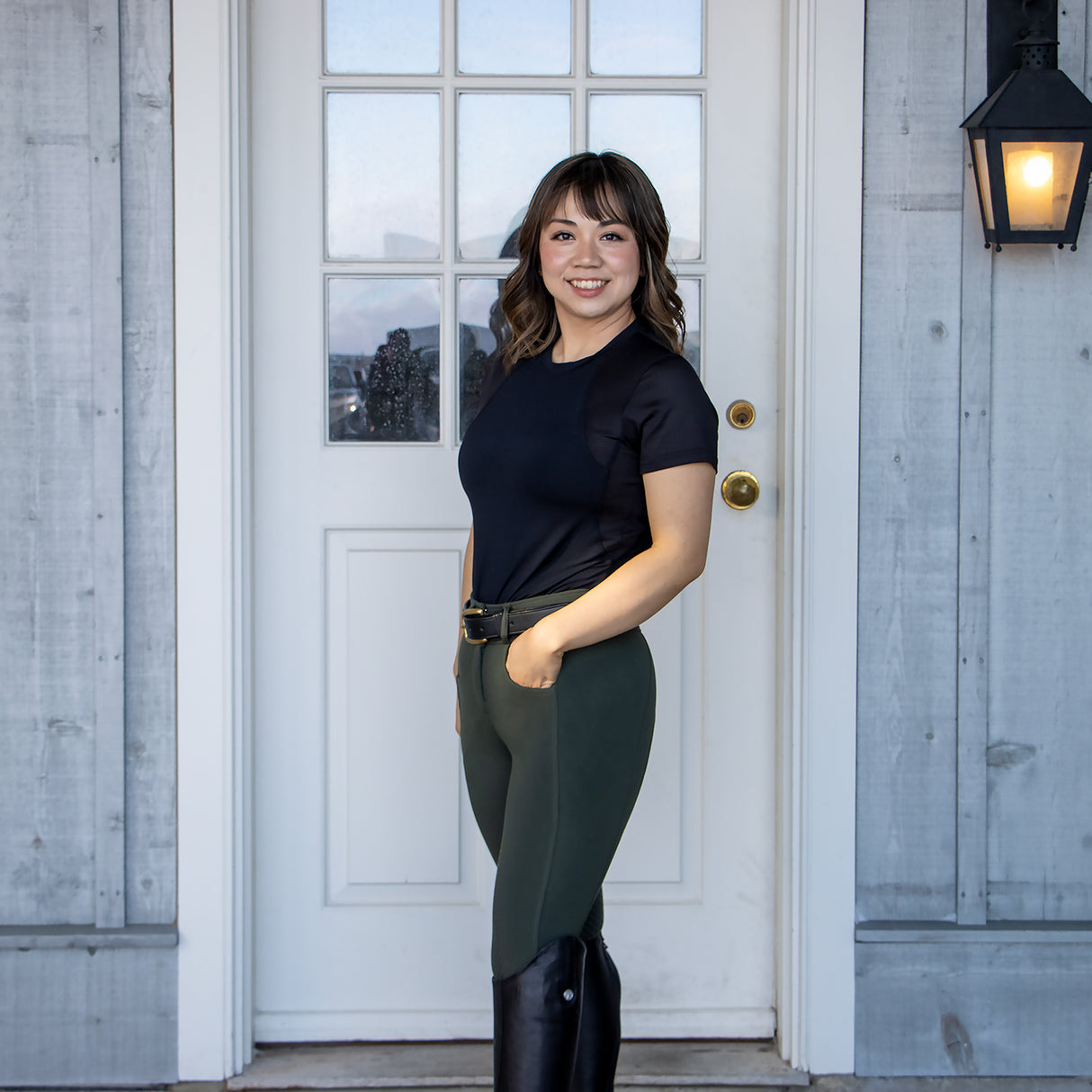 Elation Red Label Sport High Rise Full Seat Breech