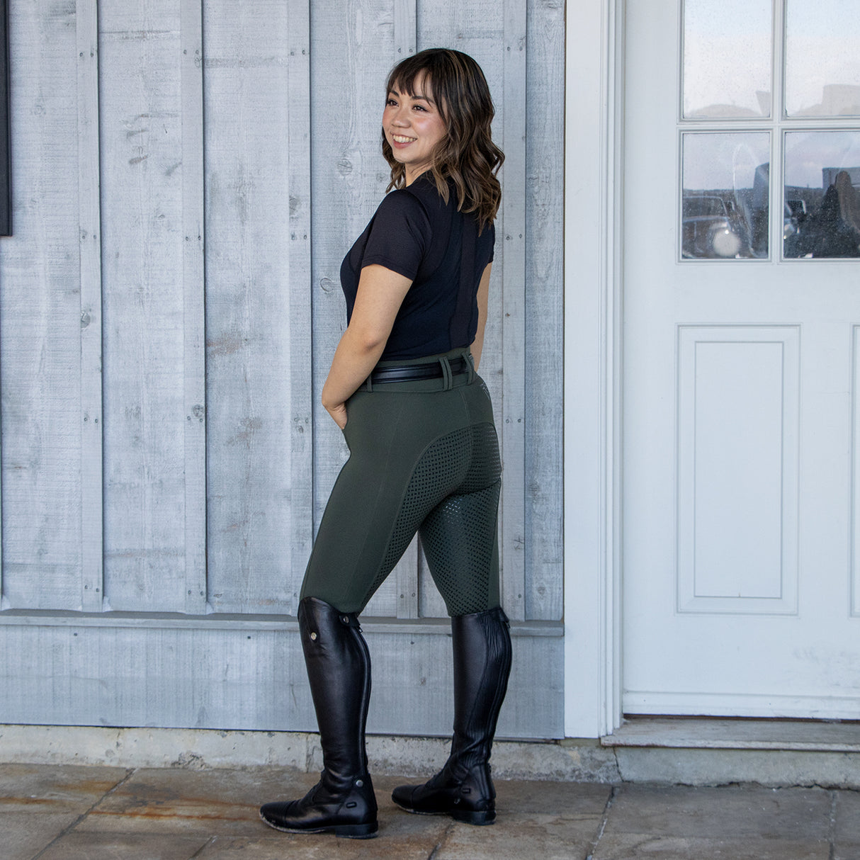 Elation Red Label Sport High Rise Full Seat Breech