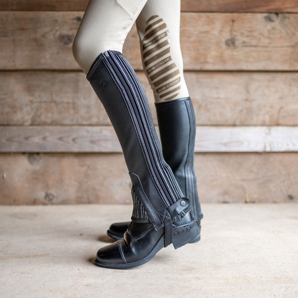 Auken FitMe Aspire Leather Half Chaps - Kids'