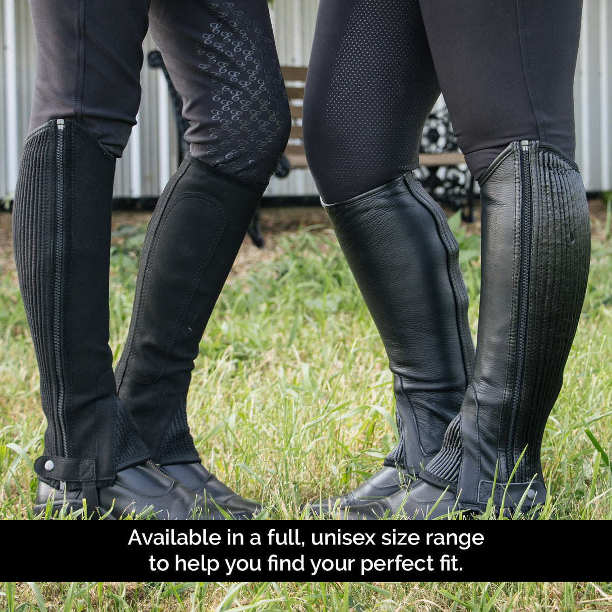 Auken FitMe Aspire Leather Half Chaps - Kids'