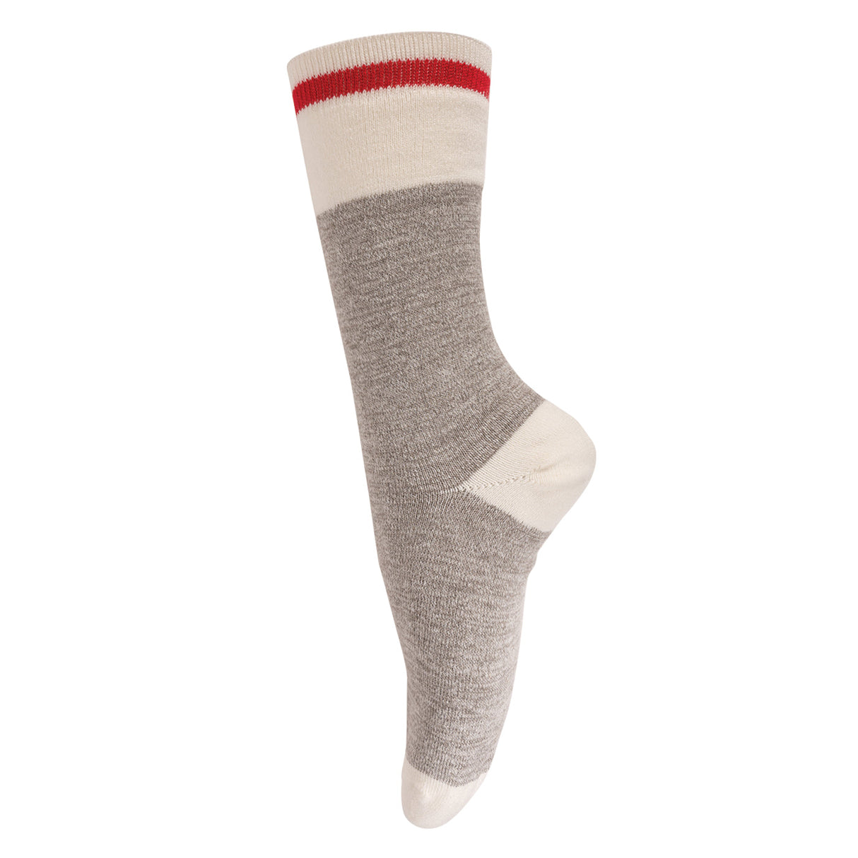 Heat Holders Ultra Lite Lana Cream Block Twist Crew Sock