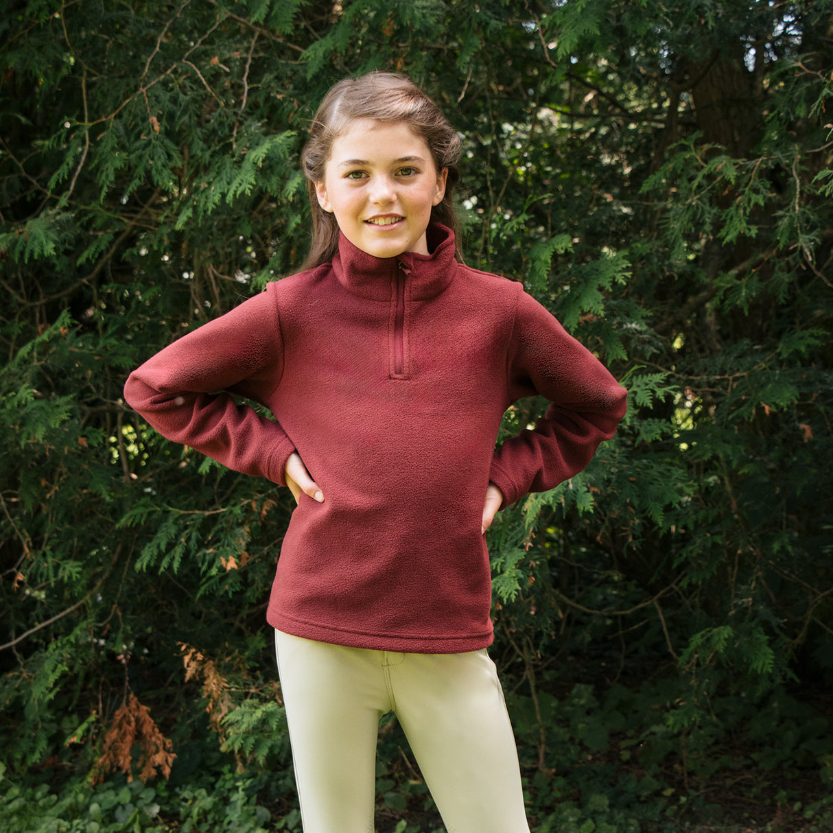 Aerion Rowan Fleece Quarter Zip Top - Kids'
