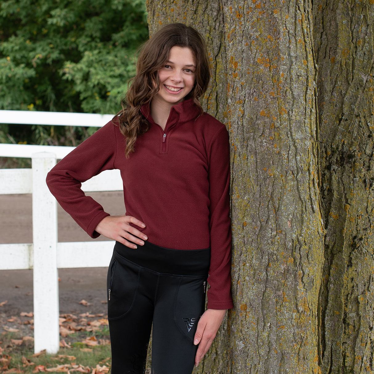 Aerion Rowan Fleece Quarter Zip Top - Kids'