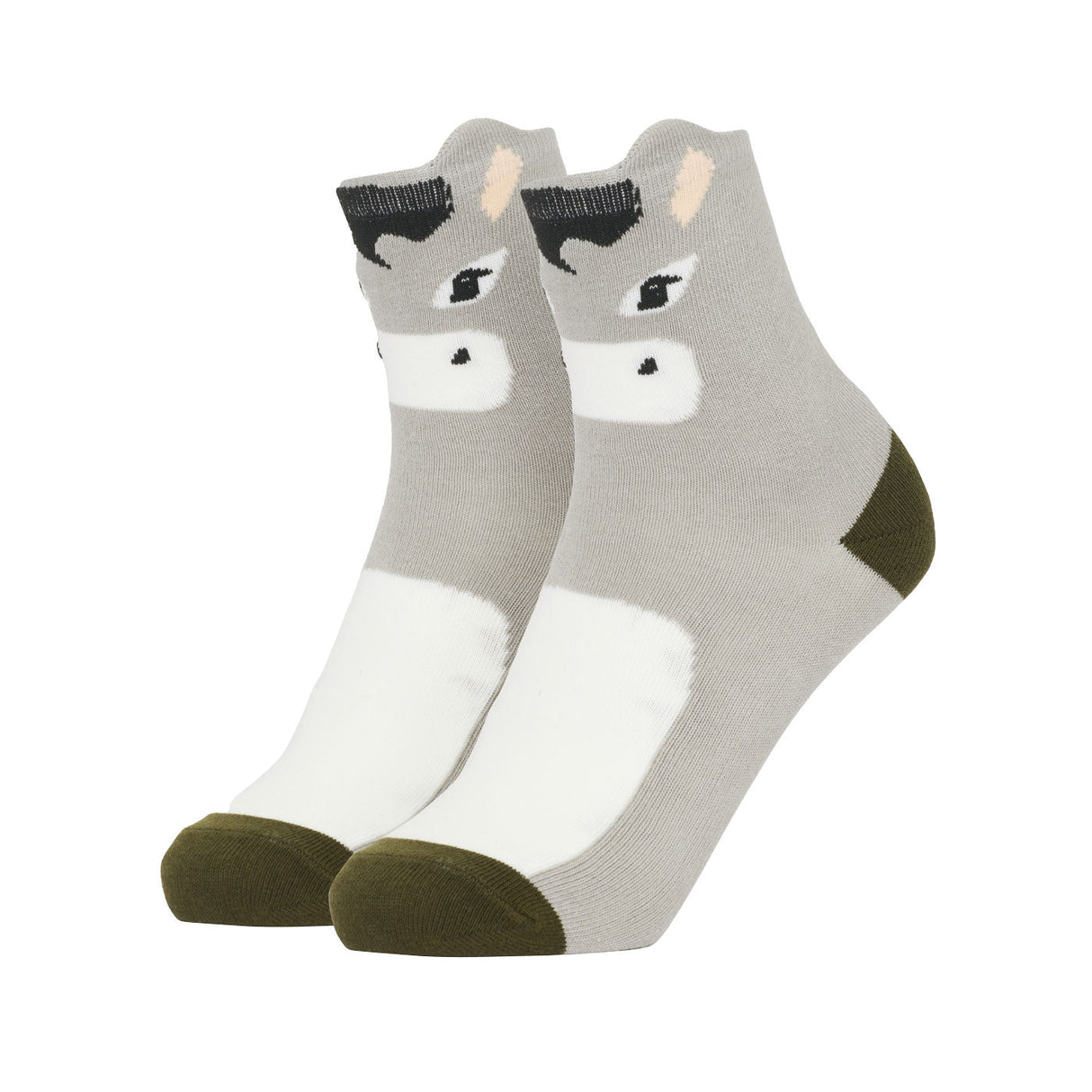 LeMieux Mini Character Socks Donkey - Kids' - Two Pack
