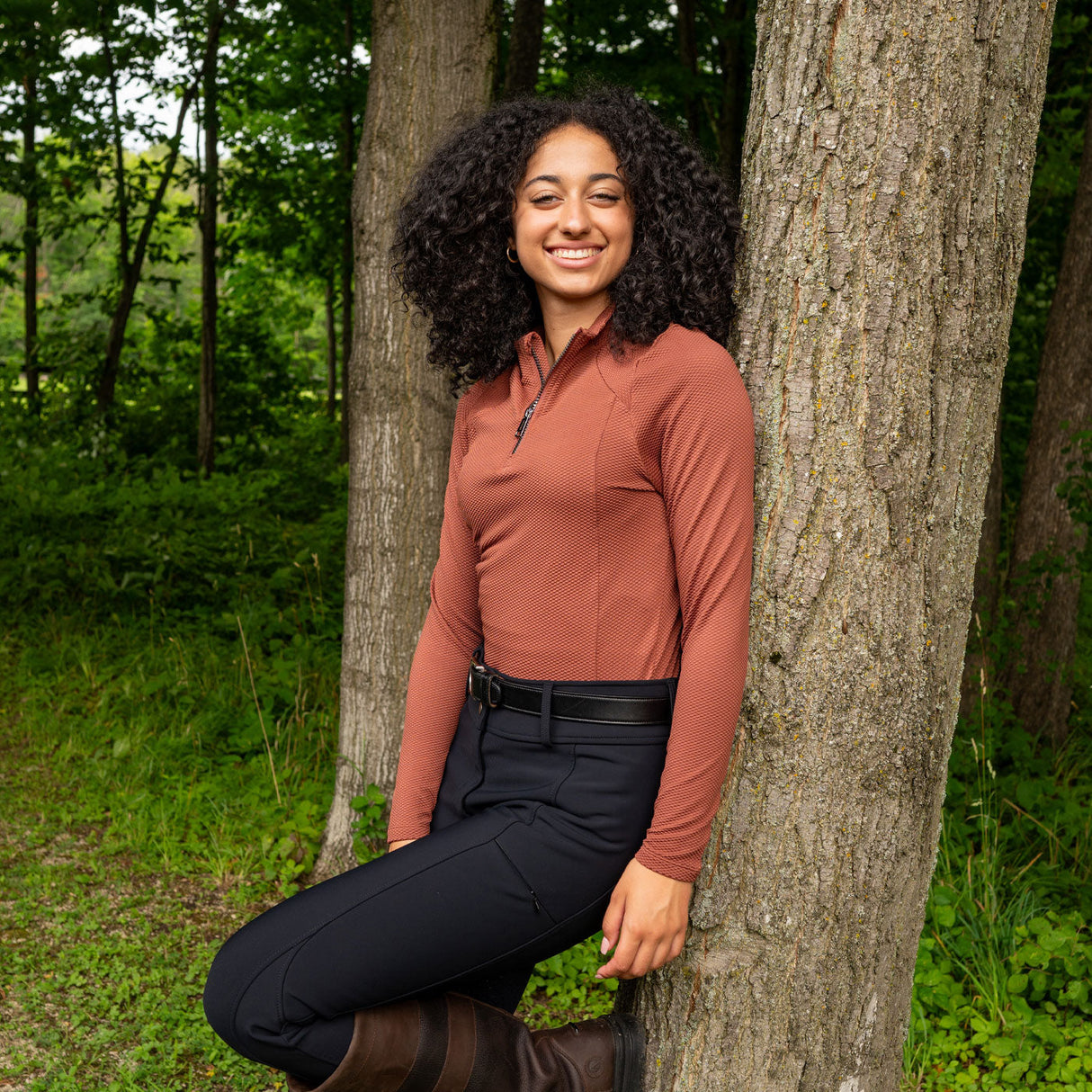 TemTeq Wren Quarter Zip Top