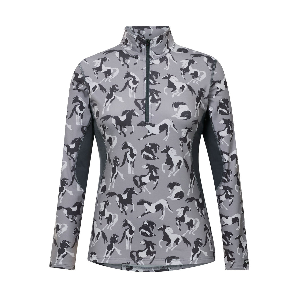 Kerrits On Course Fleece Print Tech Top