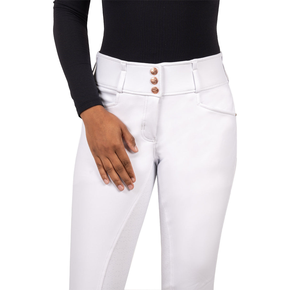 Elation Diamond Gramercy Full Seat Show Breech