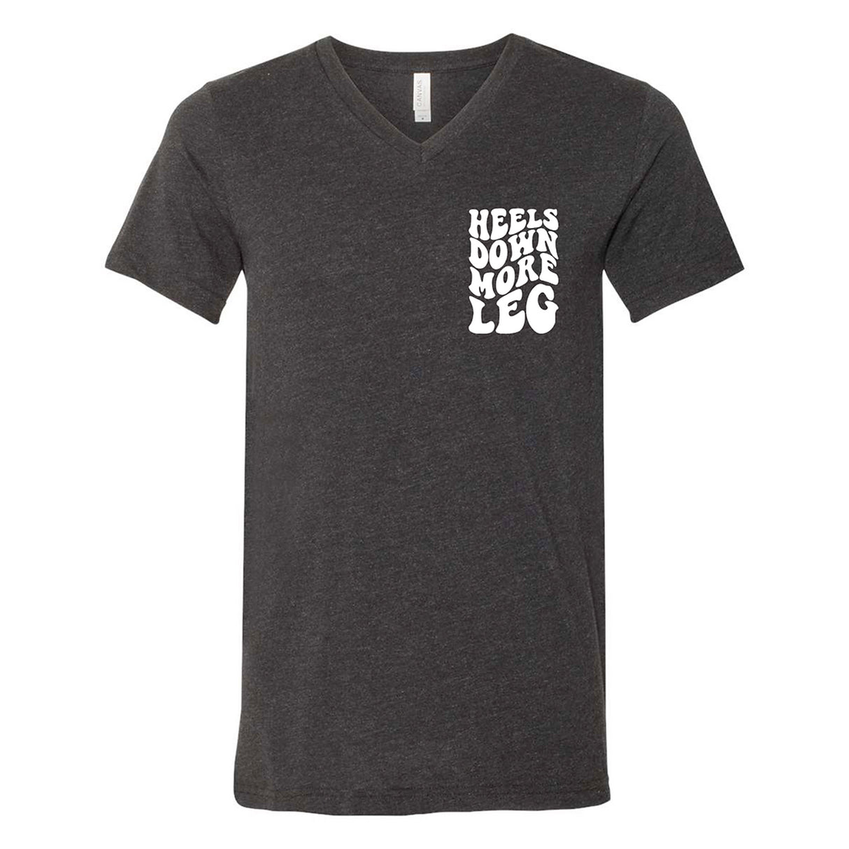 Equine & Design Heels Down More Leg Tee