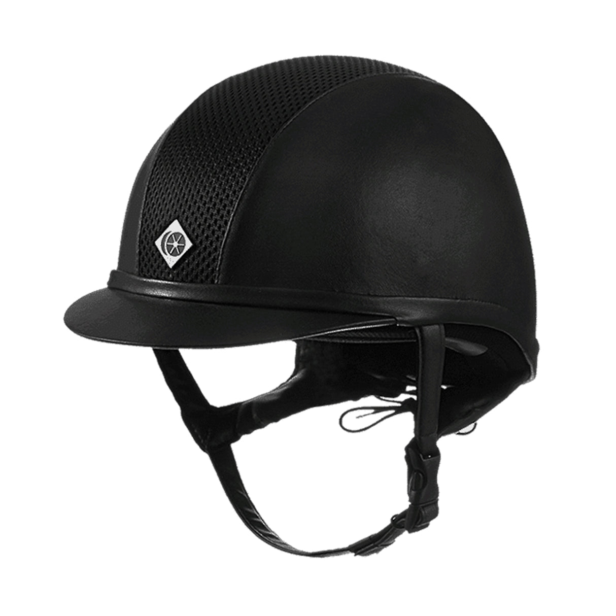 Charles Owen Leather Look AYR8 Plus Helmet