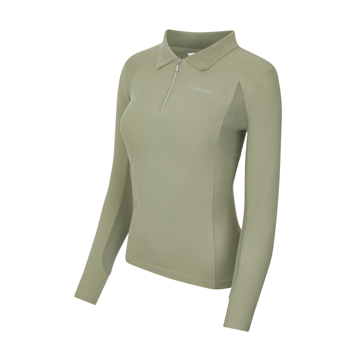 LeMieux Long Sleeve Sport Polo Shirt