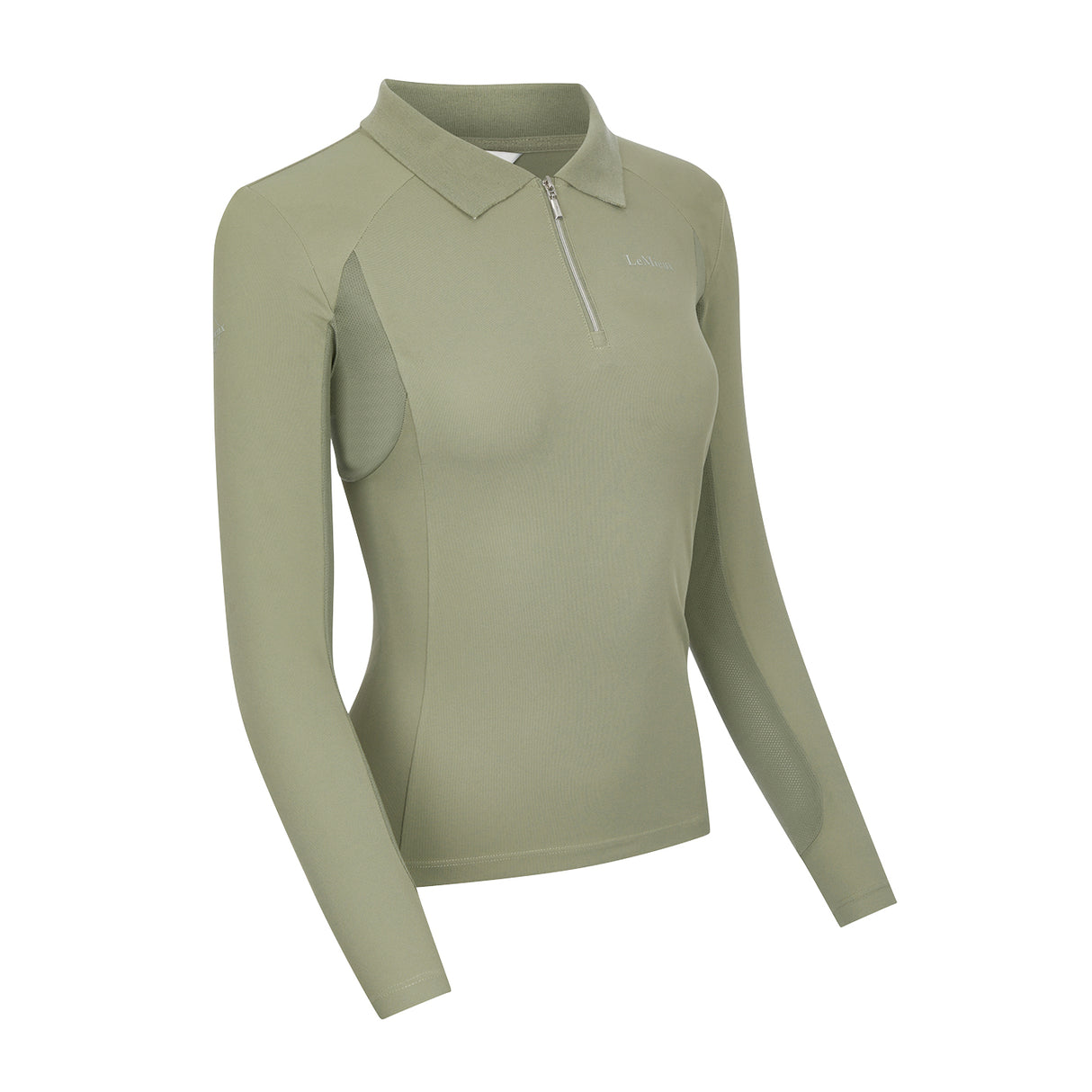 LeMieux Long Sleeve Sport Polo Shirt