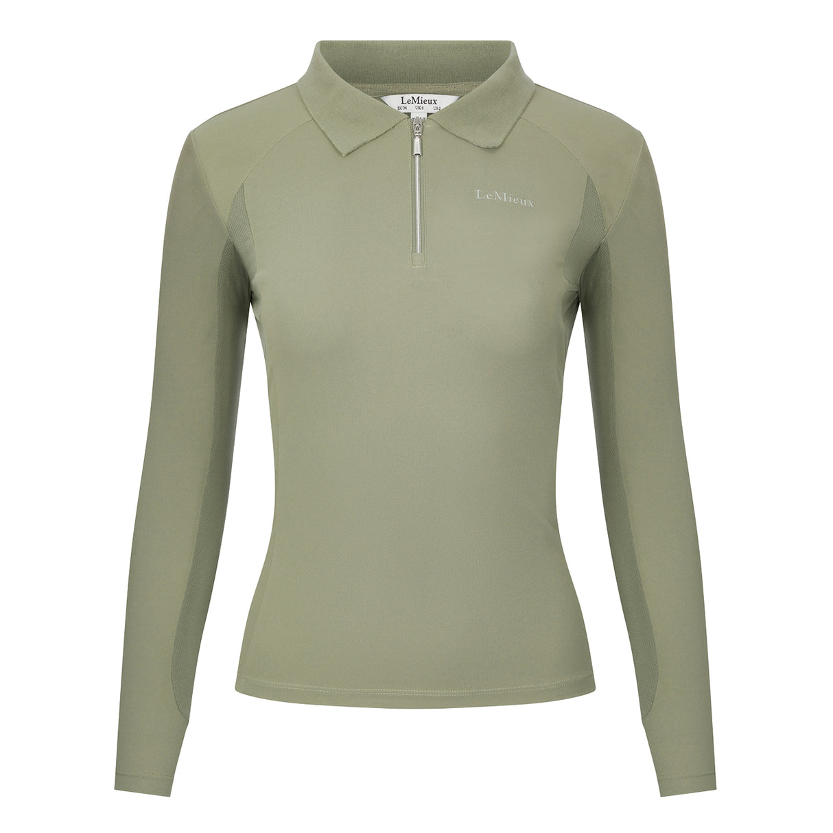 LeMieux Long Sleeve Sport Polo Shirt