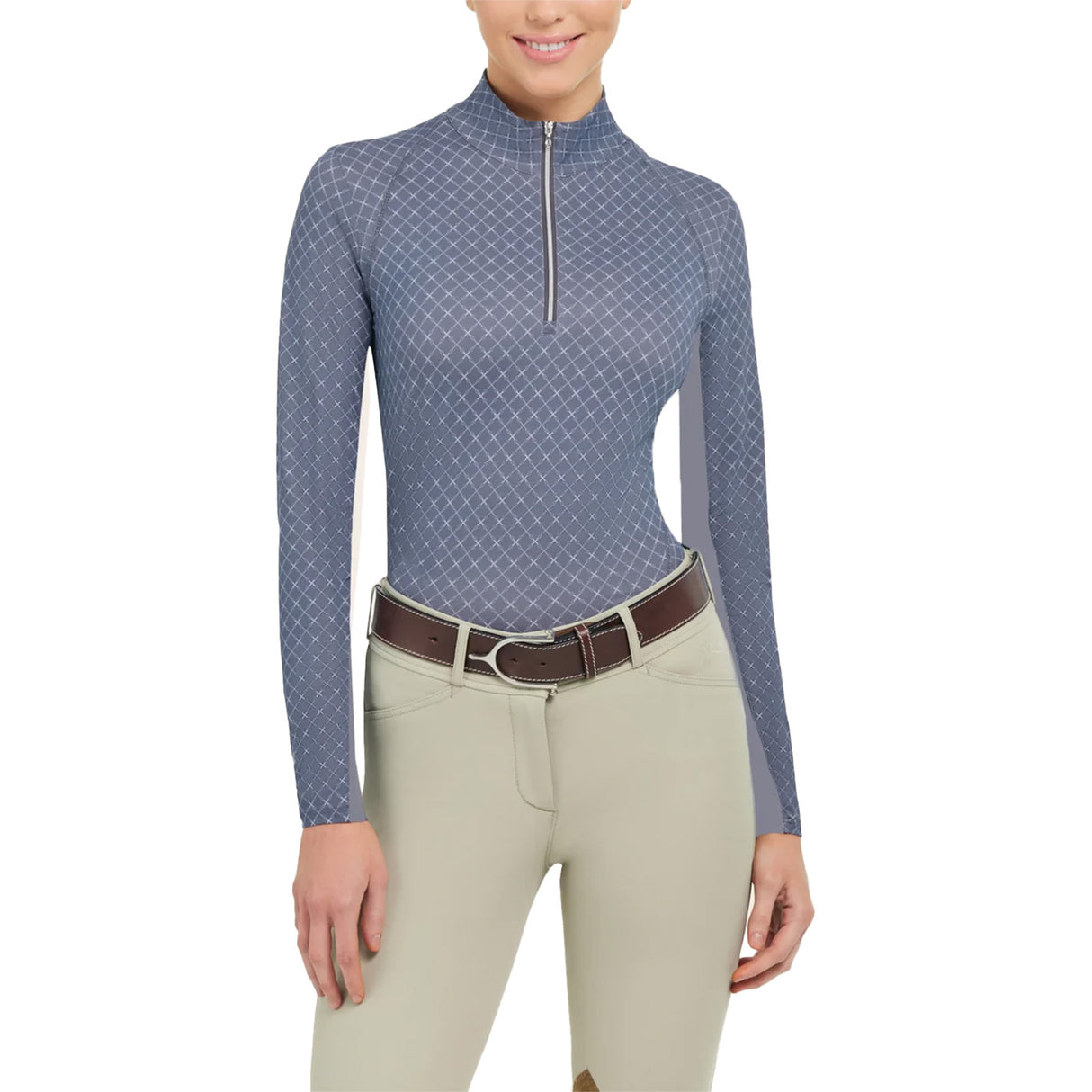 RJ Classics Libby Quarter Zip Long Sleeve Top