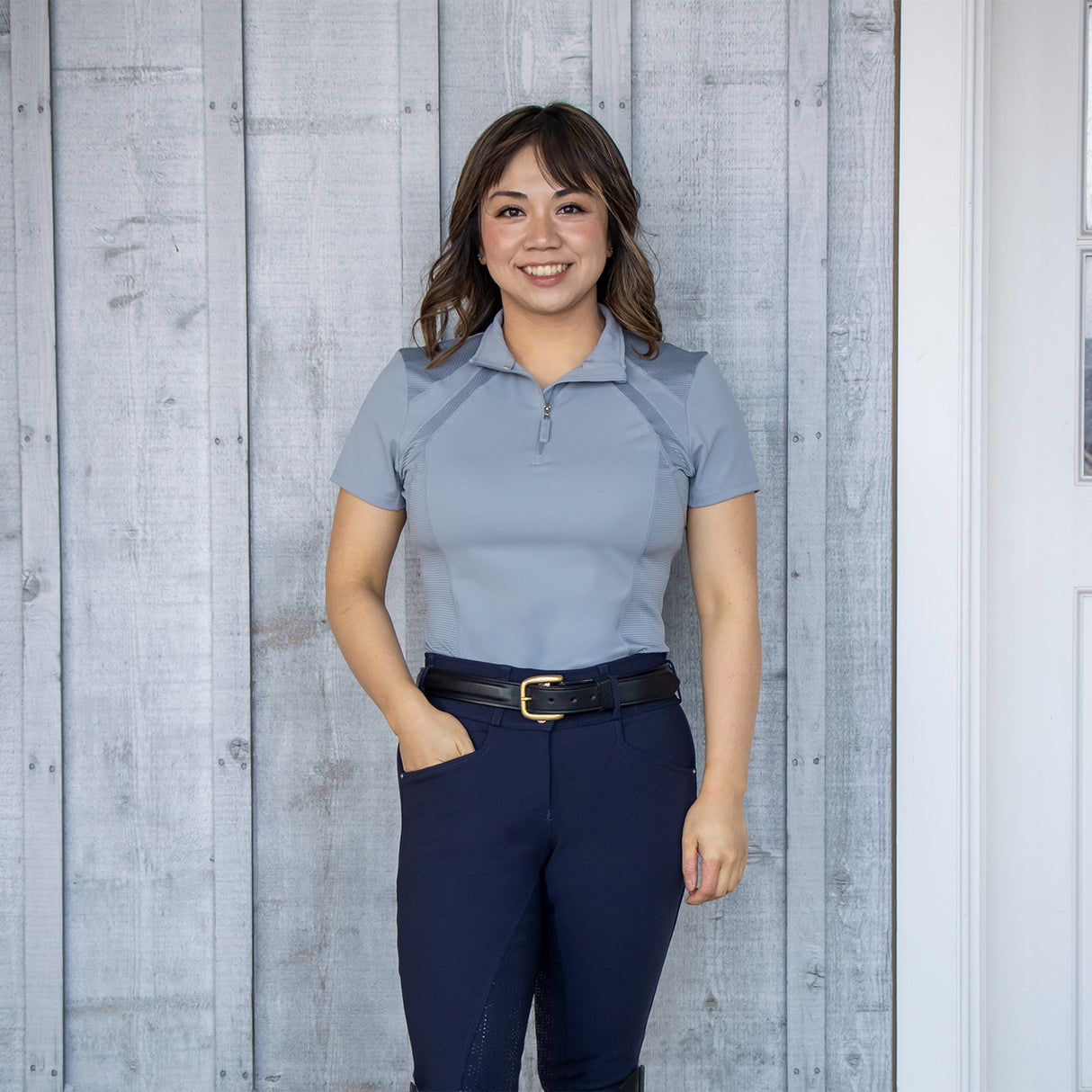 TemTeq Ava Mesh Short Sleeve Top