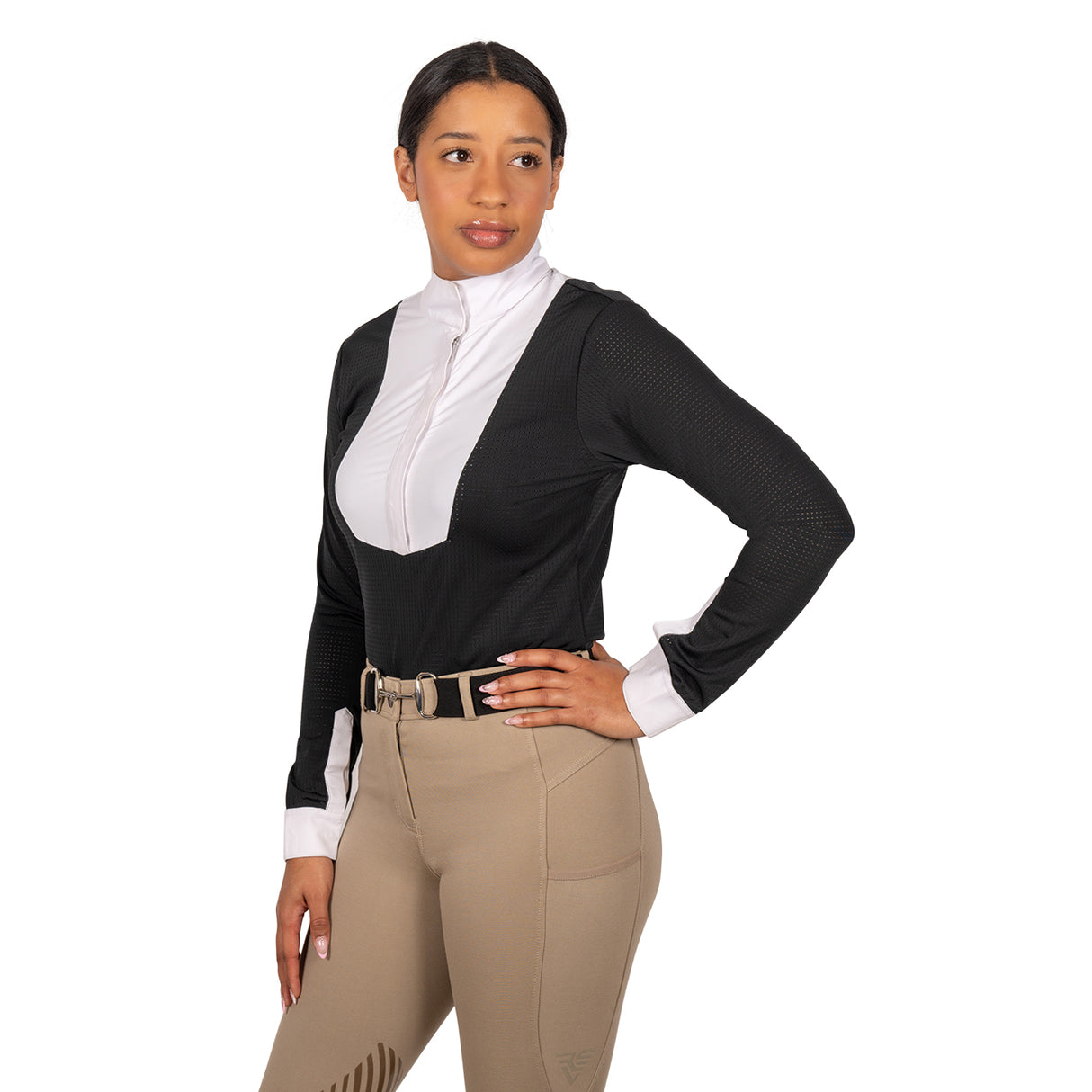 Elation Platinum Bellagio Bib Long Sleeve Show Shirt