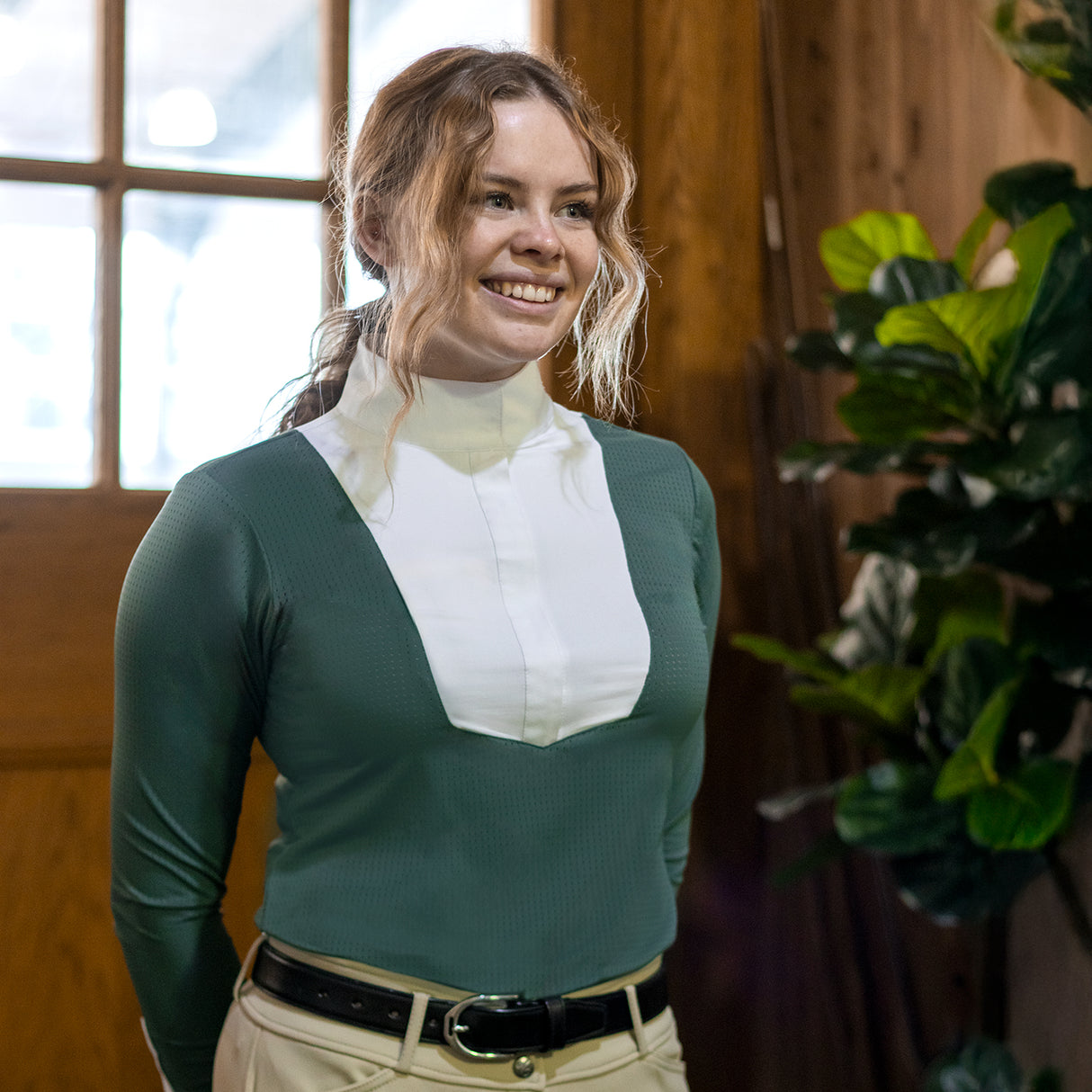 Elation Platinum Bellagio Bib Long Sleeve Show Shirt