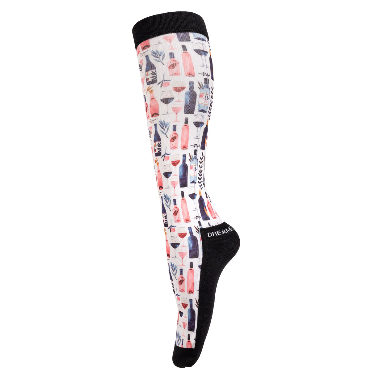 Dreamers & Schemers Rosé All Day Boot Socks