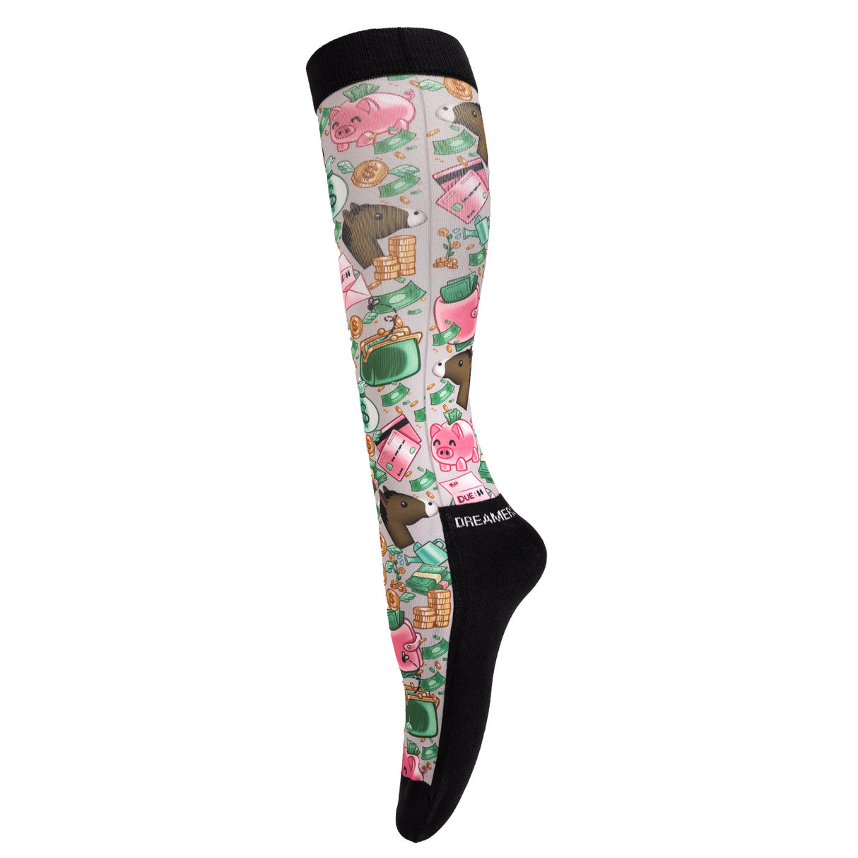 Dreamers & Schemers Hose Show Vacay Boot Socks