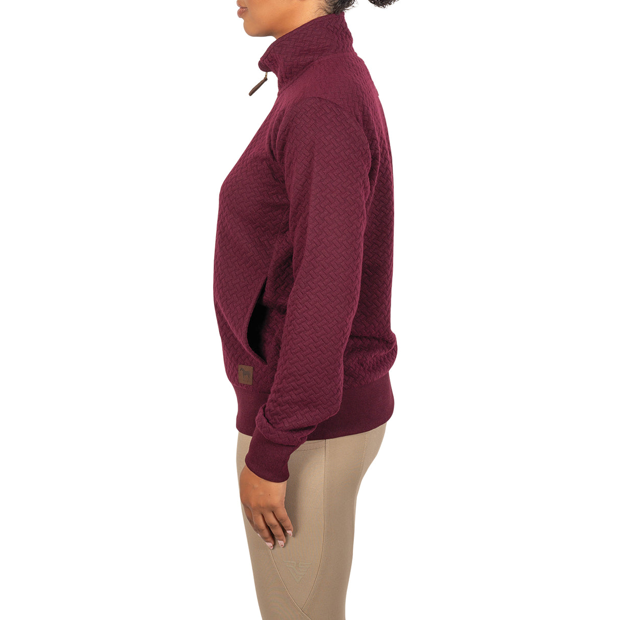 Aerion Allegra Zip Quilt Jacket